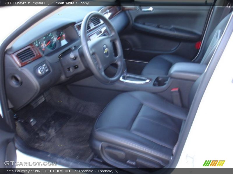 Summit White / Ebony 2010 Chevrolet Impala LT