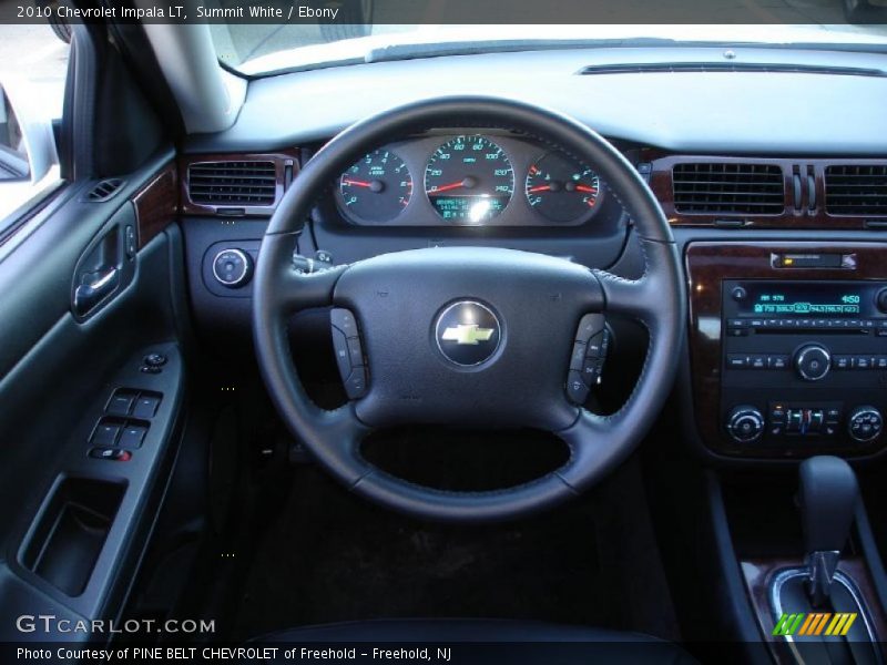 Summit White / Ebony 2010 Chevrolet Impala LT