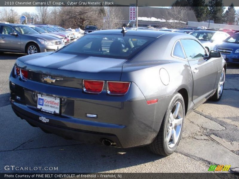 Cyber Gray Metallic / Black 2010 Chevrolet Camaro LT Coupe