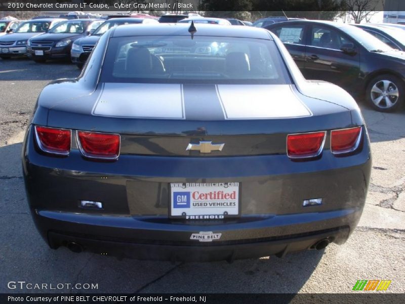 Cyber Gray Metallic / Black 2010 Chevrolet Camaro LT Coupe