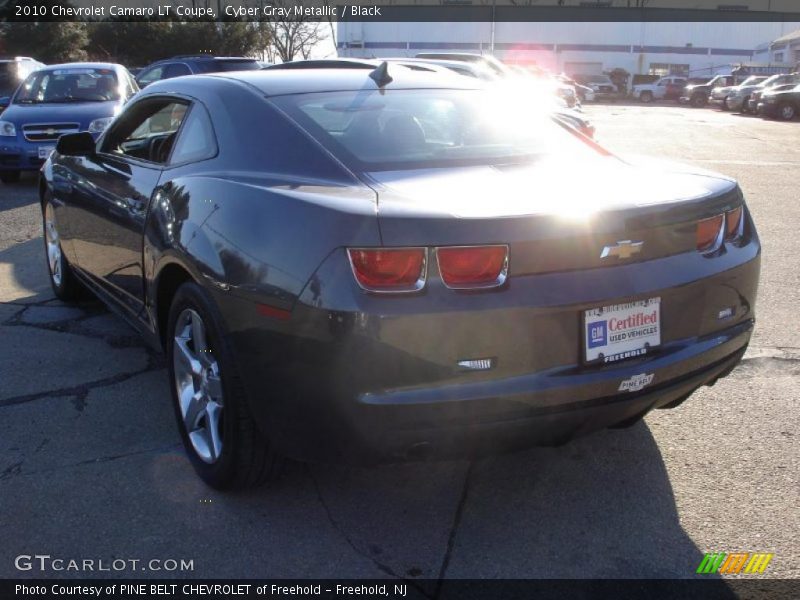 Cyber Gray Metallic / Black 2010 Chevrolet Camaro LT Coupe