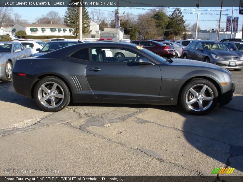 Cyber Gray Metallic / Black 2010 Chevrolet Camaro LT Coupe