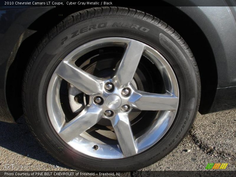 Cyber Gray Metallic / Black 2010 Chevrolet Camaro LT Coupe