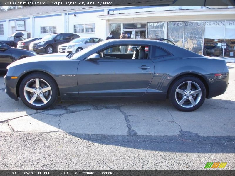 Cyber Gray Metallic / Black 2010 Chevrolet Camaro LT Coupe