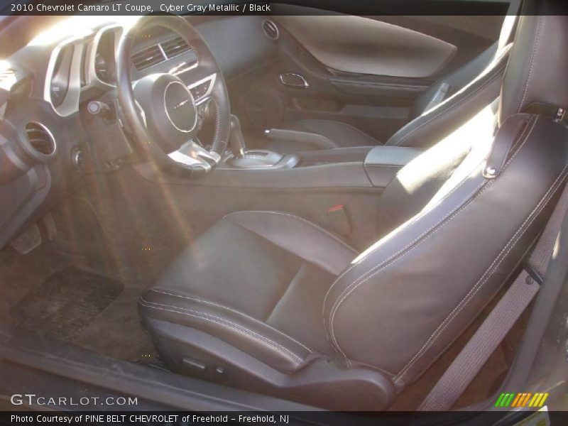 Cyber Gray Metallic / Black 2010 Chevrolet Camaro LT Coupe