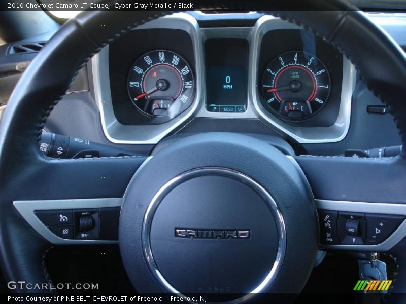 Cyber Gray Metallic / Black 2010 Chevrolet Camaro LT Coupe