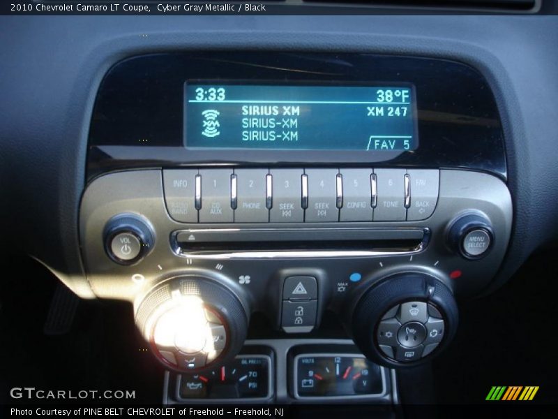 Cyber Gray Metallic / Black 2010 Chevrolet Camaro LT Coupe