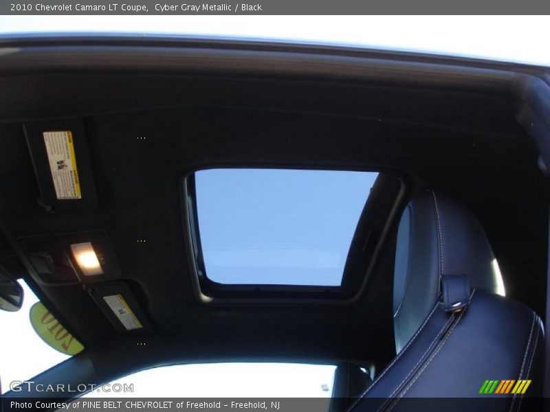 Cyber Gray Metallic / Black 2010 Chevrolet Camaro LT Coupe