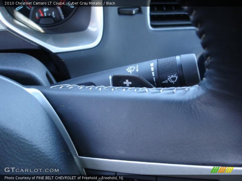 Cyber Gray Metallic / Black 2010 Chevrolet Camaro LT Coupe