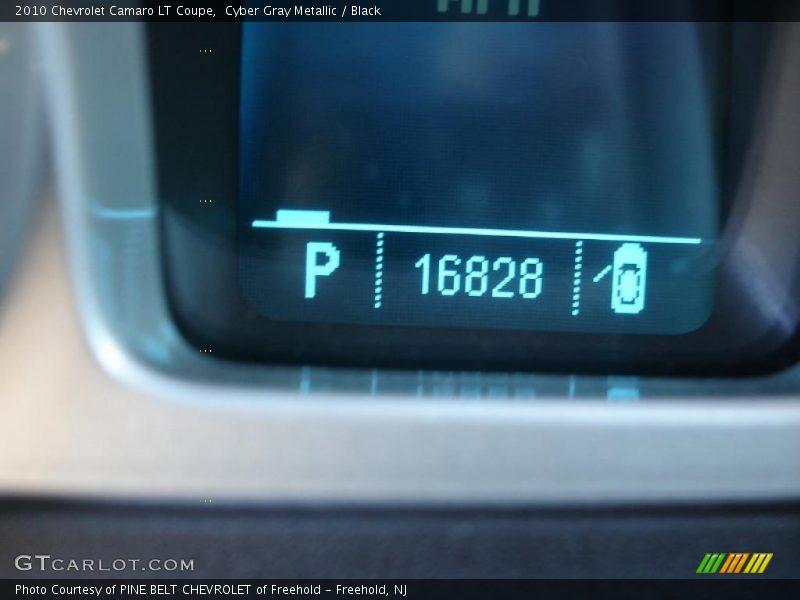 Cyber Gray Metallic / Black 2010 Chevrolet Camaro LT Coupe