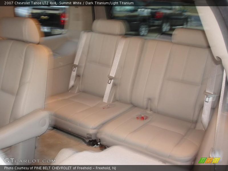 Summit White / Dark Titanium/Light Titanium 2007 Chevrolet Tahoe LTZ 4x4