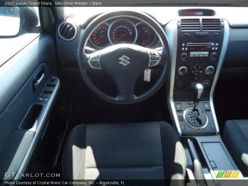 Silky Silver Metallic / Black 2007 Suzuki Grand Vitara