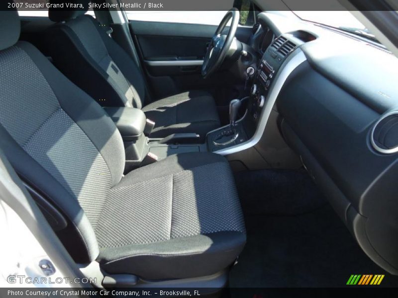 Silky Silver Metallic / Black 2007 Suzuki Grand Vitara