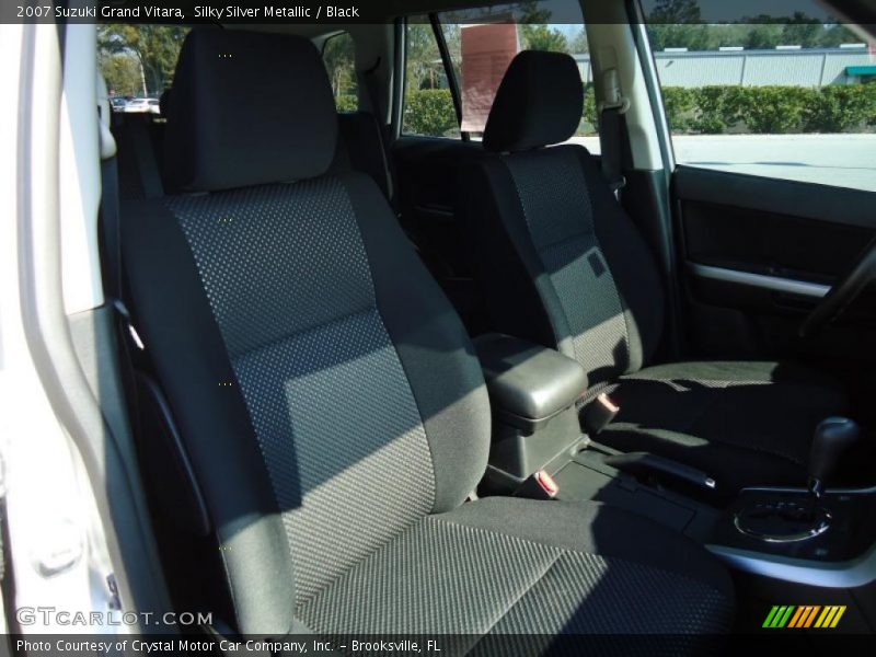 Silky Silver Metallic / Black 2007 Suzuki Grand Vitara