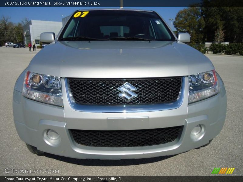 Silky Silver Metallic / Black 2007 Suzuki Grand Vitara