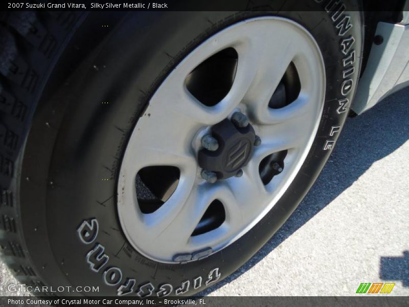 Silky Silver Metallic / Black 2007 Suzuki Grand Vitara