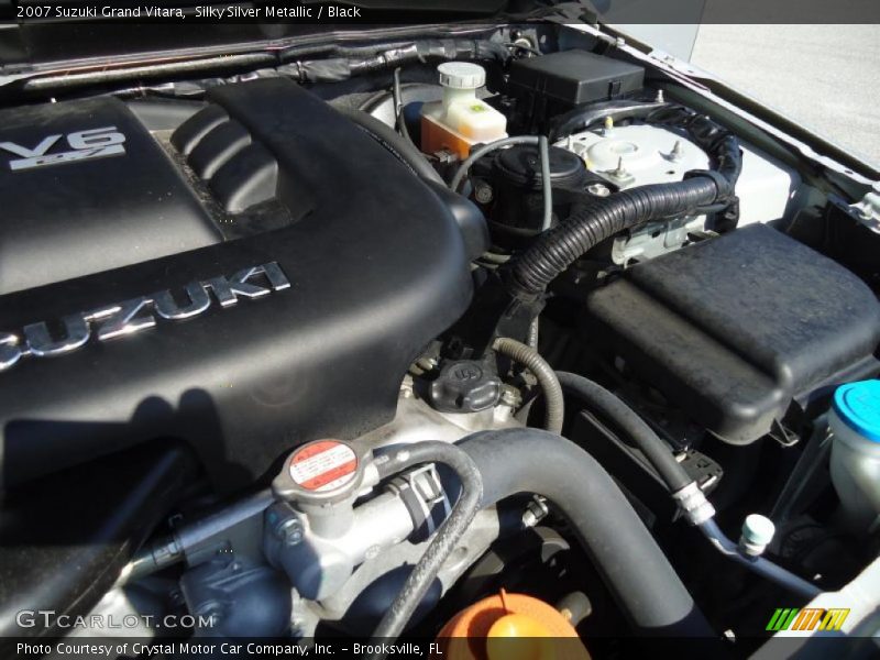Silky Silver Metallic / Black 2007 Suzuki Grand Vitara