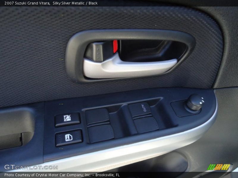 Silky Silver Metallic / Black 2007 Suzuki Grand Vitara