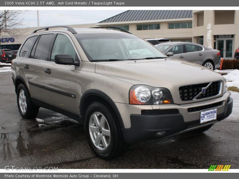 Ash Gold Metallic / Taupe/Light Taupe 2005 Volvo XC90 2.5T AWD