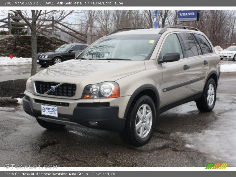 Ash Gold Metallic / Taupe/Light Taupe 2005 Volvo XC90 2.5T AWD