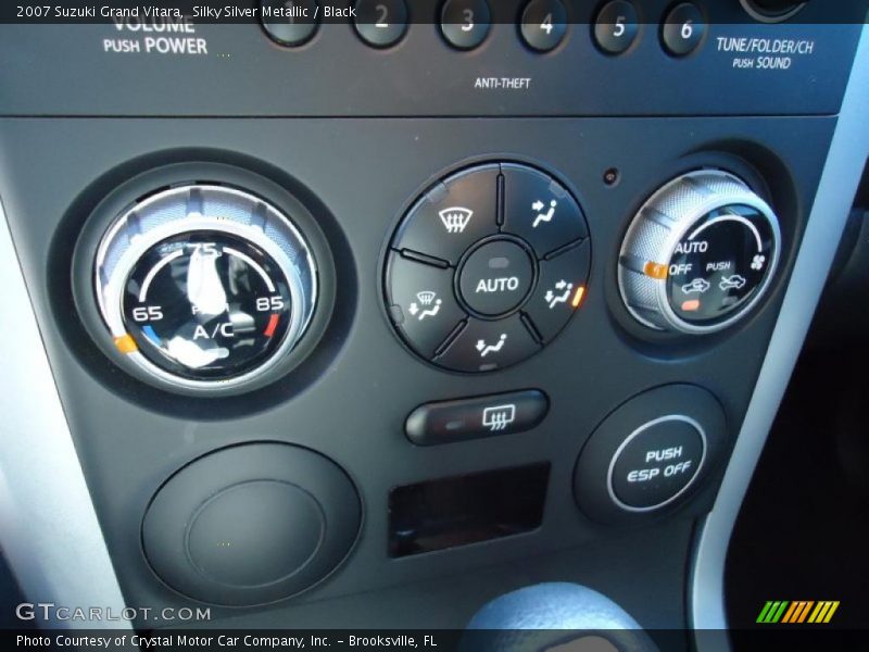 Controls of 2007 Grand Vitara 