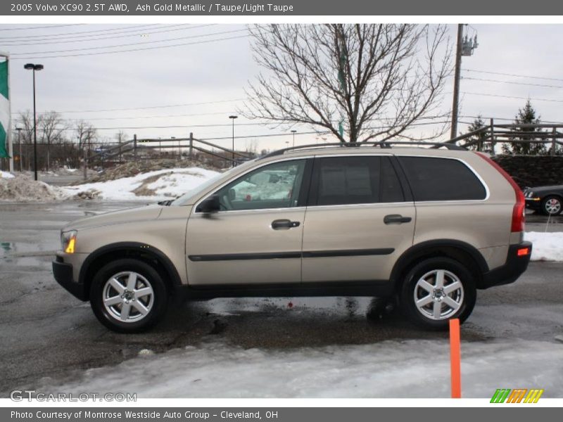Ash Gold Metallic / Taupe/Light Taupe 2005 Volvo XC90 2.5T AWD