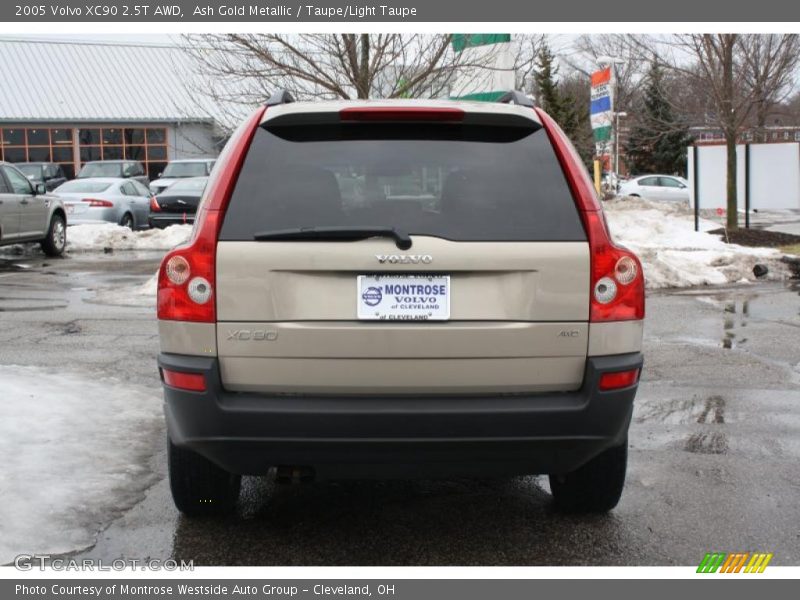 Ash Gold Metallic / Taupe/Light Taupe 2005 Volvo XC90 2.5T AWD