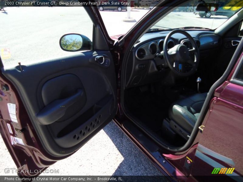 Deep Cranberry Pearl / Dark Slate Gray 2003 Chrysler PT Cruiser GT