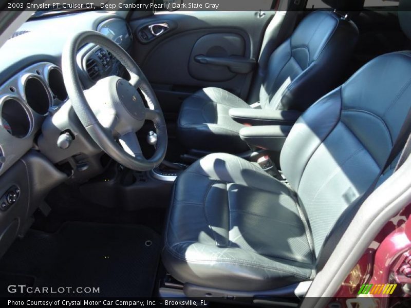 Deep Cranberry Pearl / Dark Slate Gray 2003 Chrysler PT Cruiser GT