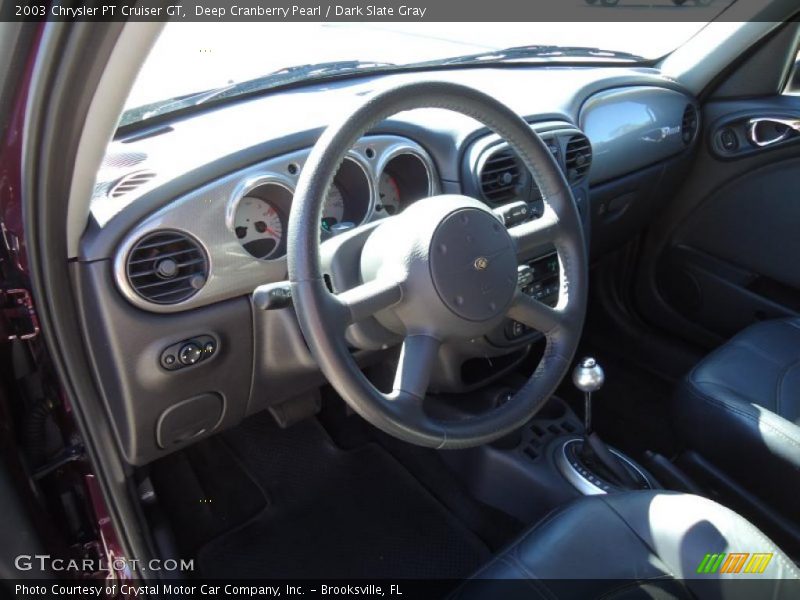 Deep Cranberry Pearl / Dark Slate Gray 2003 Chrysler PT Cruiser GT