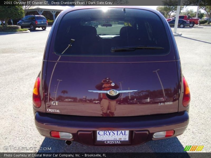 Deep Cranberry Pearl / Dark Slate Gray 2003 Chrysler PT Cruiser GT