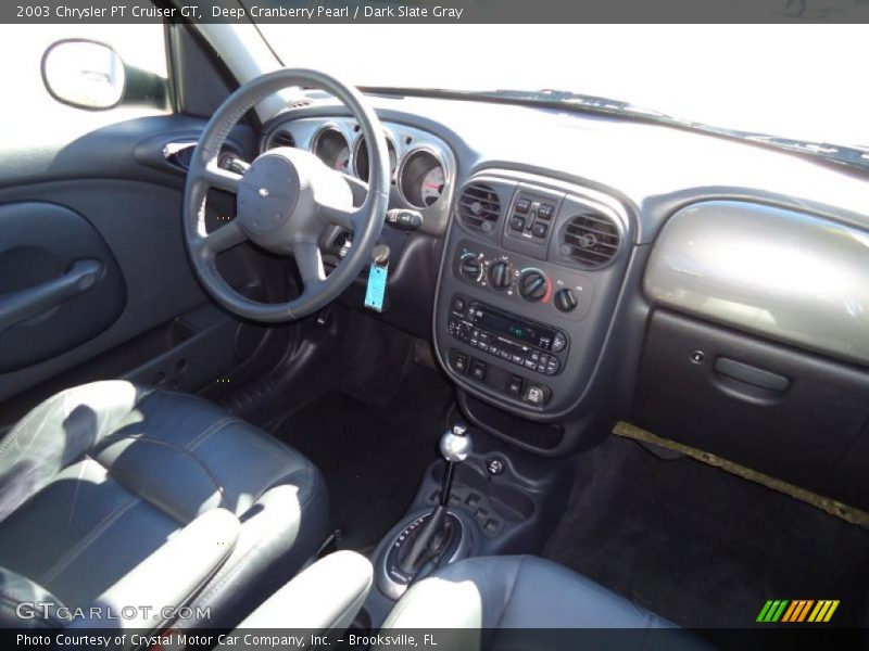 Deep Cranberry Pearl / Dark Slate Gray 2003 Chrysler PT Cruiser GT