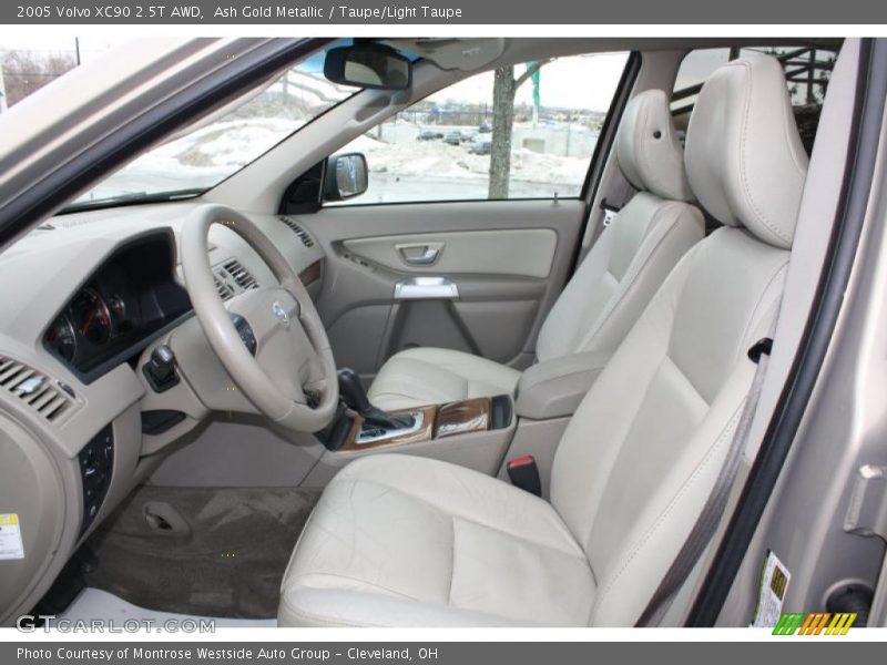  2005 XC90 2.5T AWD Taupe/Light Taupe Interior