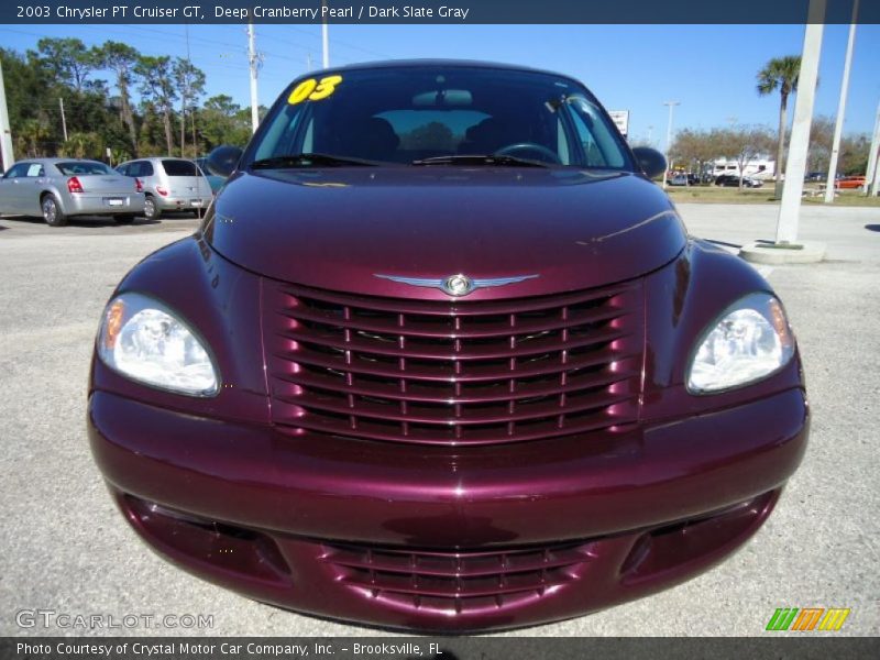 Deep Cranberry Pearl / Dark Slate Gray 2003 Chrysler PT Cruiser GT