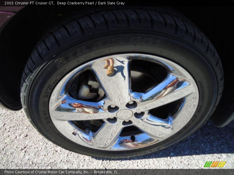Deep Cranberry Pearl / Dark Slate Gray 2003 Chrysler PT Cruiser GT