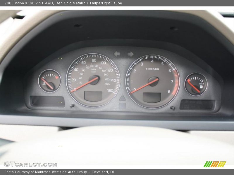  2005 XC90 2.5T AWD 2.5T AWD Gauges