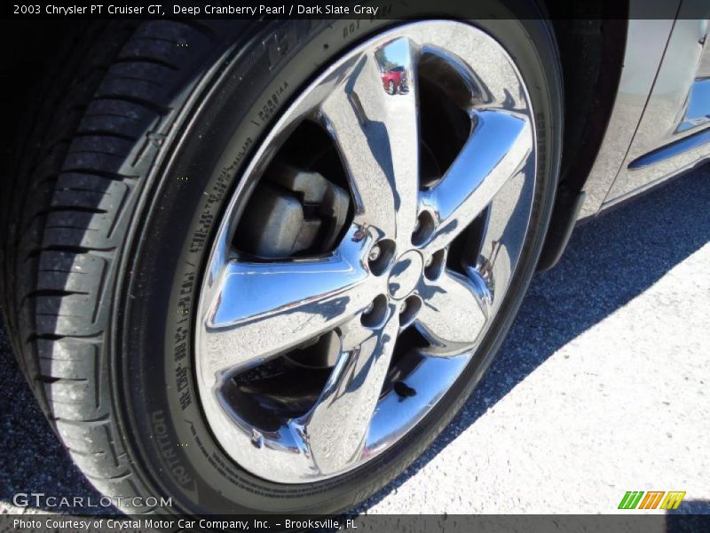 Deep Cranberry Pearl / Dark Slate Gray 2003 Chrysler PT Cruiser GT