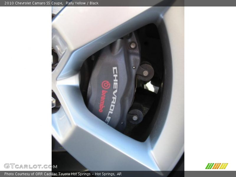 Rally Yellow / Black 2010 Chevrolet Camaro SS Coupe