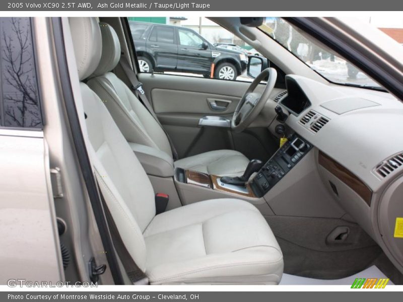  2005 XC90 2.5T AWD Taupe/Light Taupe Interior