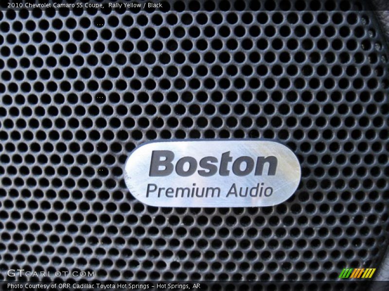 Rally Yellow / Black 2010 Chevrolet Camaro SS Coupe