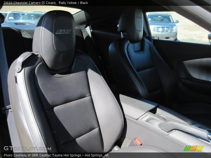 Rally Yellow / Black 2010 Chevrolet Camaro SS Coupe