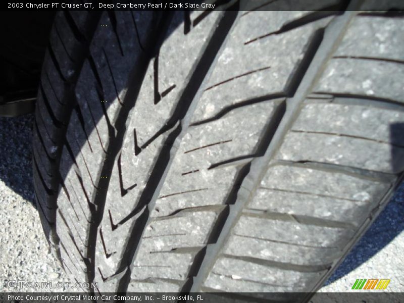 Deep Cranberry Pearl / Dark Slate Gray 2003 Chrysler PT Cruiser GT