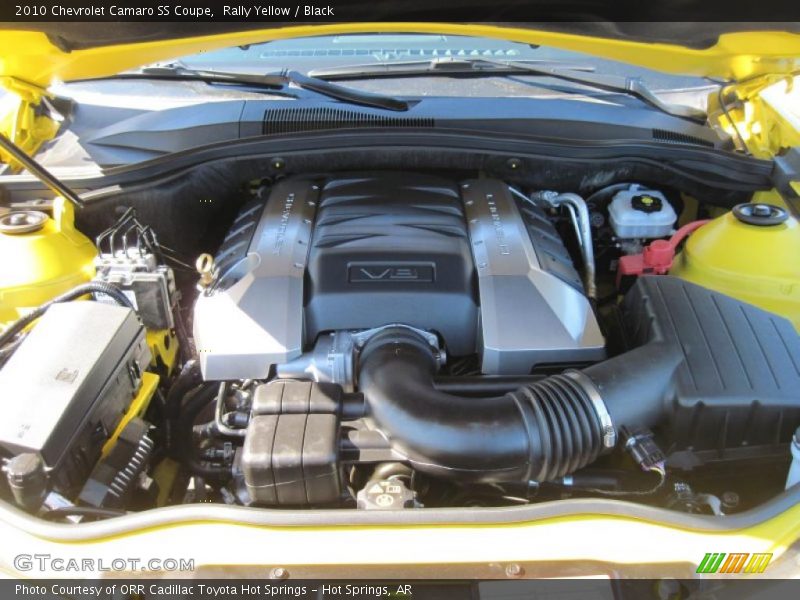 Rally Yellow / Black 2010 Chevrolet Camaro SS Coupe