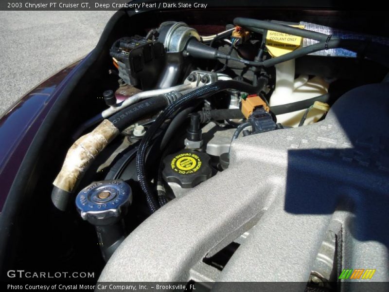 Deep Cranberry Pearl / Dark Slate Gray 2003 Chrysler PT Cruiser GT
