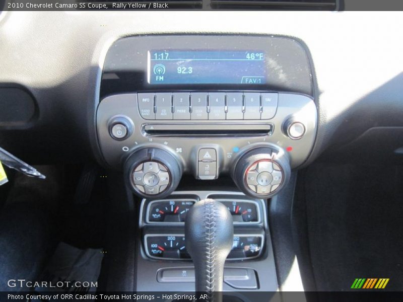 Rally Yellow / Black 2010 Chevrolet Camaro SS Coupe