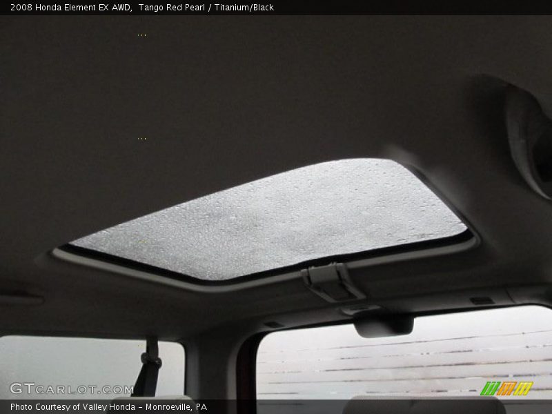 Tango Red Pearl / Titanium/Black 2008 Honda Element EX AWD