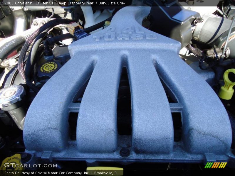 Deep Cranberry Pearl / Dark Slate Gray 2003 Chrysler PT Cruiser GT