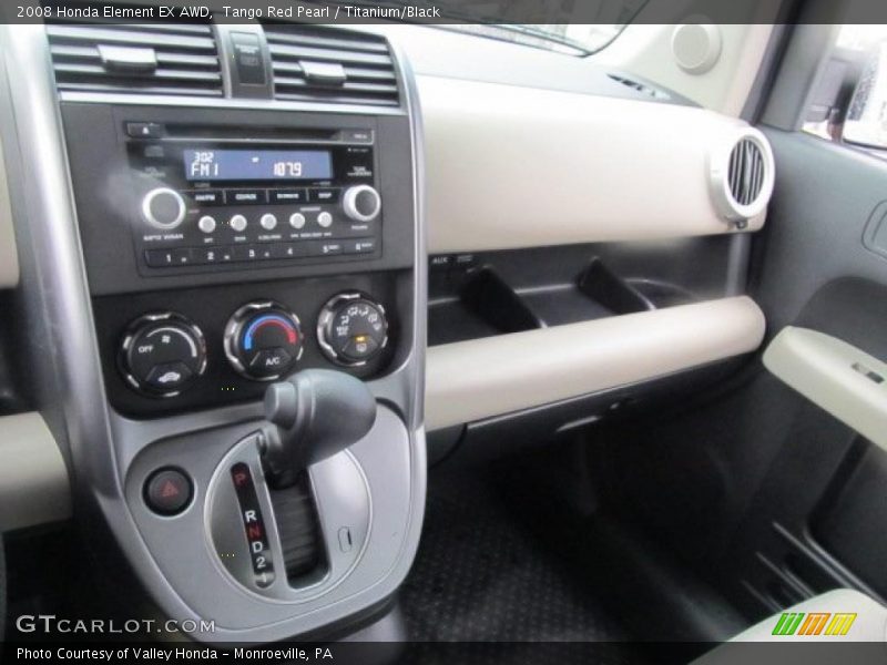 Tango Red Pearl / Titanium/Black 2008 Honda Element EX AWD