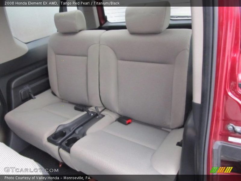Tango Red Pearl / Titanium/Black 2008 Honda Element EX AWD