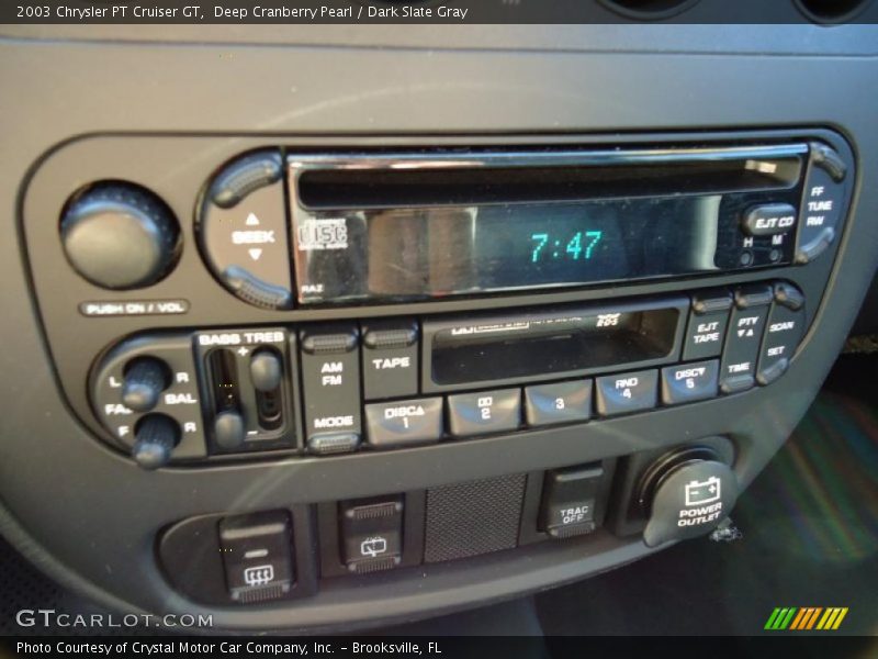 Deep Cranberry Pearl / Dark Slate Gray 2003 Chrysler PT Cruiser GT